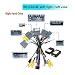 Car Radio Box Decoder Compatible with Honda Accord 9th 2013 2014 2015 2016 2017 16 Pin Wiring Harness Plug Power Cable Adapter(2.4L with RHD)