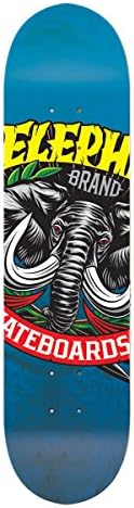 Elephant Brand Skateboards Large Logo Skateboard Deck, 8.5 x 32.5-Inch