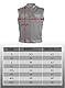 Iguana Custom Collection Biker Custom Schwarze Jeans-Weste mit Lederdetails, Schwarz , XL