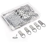 Mriuuod 50Pcs D Ring Picture Hangers Hardware, Heavy Duty D-Rings Picture Hanging Kit with Screws, Nickel Plated, Metal D-Rings Picture Frames Clasp for Wall Decor Mirror Art Gallery