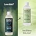 Rosemary Tea Tree Mint Shampoo - Clarifying Shampoo for Build Up and Flakes with Deep Cleansing Peppermint Oil and Tea Tree Essential Oil for Dry Scalp Treatment - Paraben & Sulfate Free (8oz)