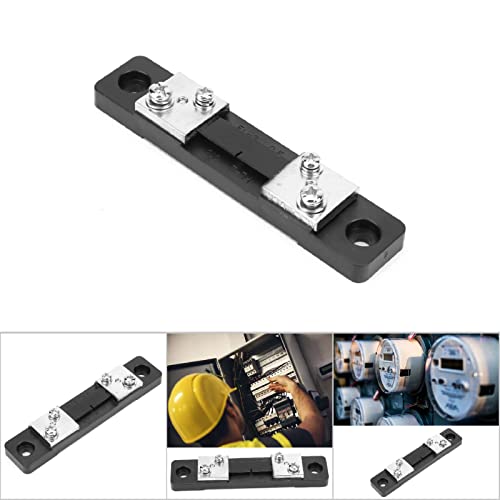 Shunt-Widerstand, 50 A/100 A Strom-AMP-Shunt-Widerstand 75 MV FL 2 Digitales Amperemeter, Analoges Messgerät (50A)