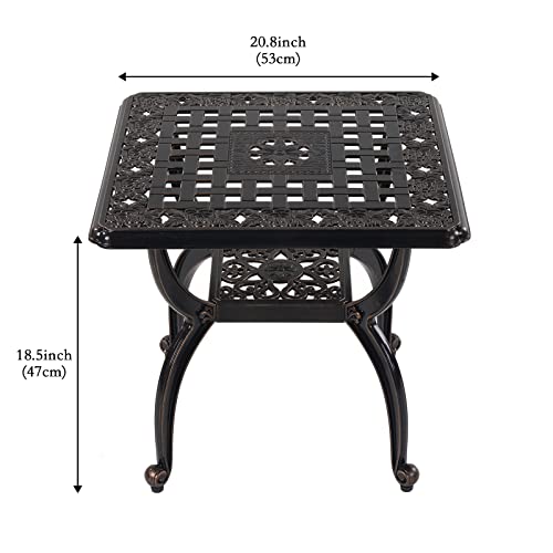 Encuentra la mejor selección de Mesas de aluminio para jardin de esta semana. 5 Imagen adicional