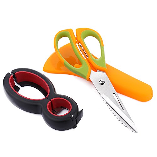 Oxa Set con forbici da cucina e apriscatole