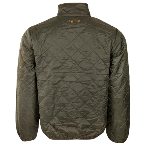 DRAKE Men's Delta Quilted Fleece-Lined Durable Soft Insulated Lightweight Non-Bulk Outdoor Sports Casual Jacket w/Pockets2