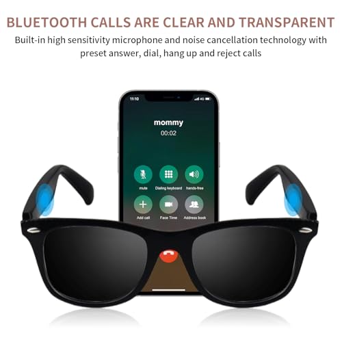 Image of Smart Glasses for Men Women, Smart Sunglasses for Outdoor Sports