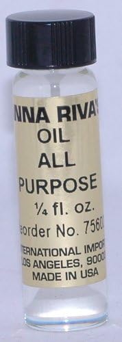 Anna Riva Oil- All Purpose Oil 1/4 fl. oz ~ for Anointing Candles, Charms & Altar Tools ~
