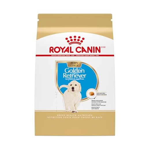 Royal Canin Breed Health Nutrition Golden Retriever Puppy Dry Dog Food, 30 lb Bag