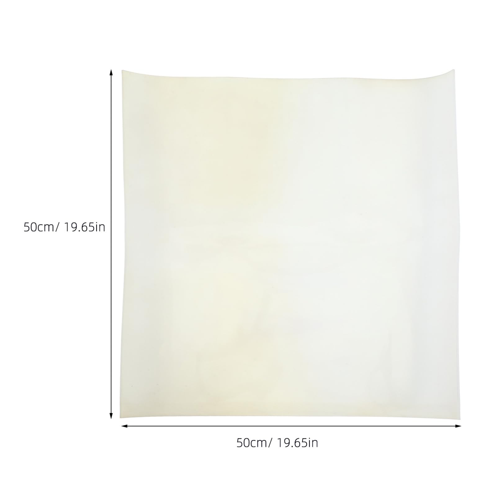 NAMOARLY High Temp Resistant 1 Sheet Silicone Mat DIY Sheet Protector Pad for Seals Crafts