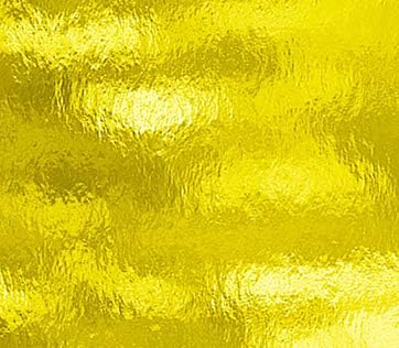 Oceanside Fusible Art Glass Sheet - Yellow Rough Rolled - 96 COE - 8" X 12" (.67sf) By Stallings Stained Glass
