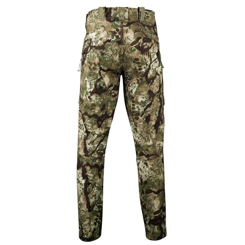 Kryptek Dalibor 3 Pant Men's Hiking Pants, DWR-Treated Water-Resistant, Ventilation Zips, Reinforced Knees, Tactical Camo2