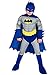 amscan 9908382 - Costume ufficiale Warner Bros Coraggioso e audace Batman, età 4-6 anni