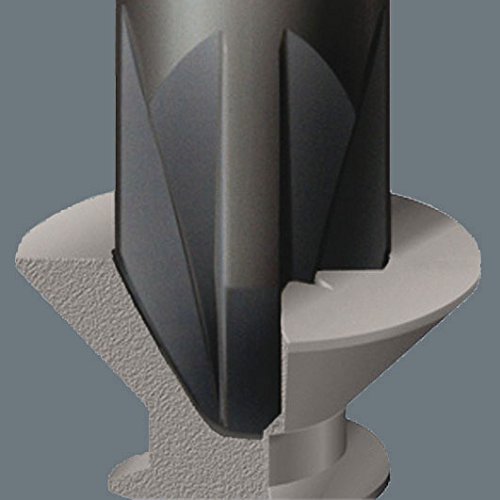 Wera 05118022001 2050 PH Screwdriver for Phillips Screws for Electronic Applications. PH 0 mm x 60 mm