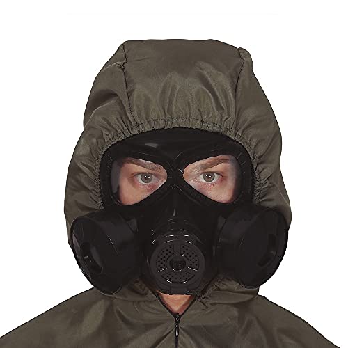 FIESTAS GUIRCA Gás preto adulto gorros, máscaras e acessórios para festa, multicolorido (GUI01170)