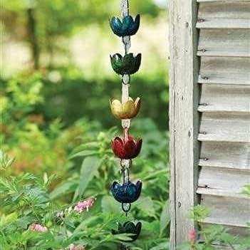 Ancient Graffiti ANCIENTRCLILMIR Lily Multicolor Rain Chainc, unisex-adult (Set of 1)