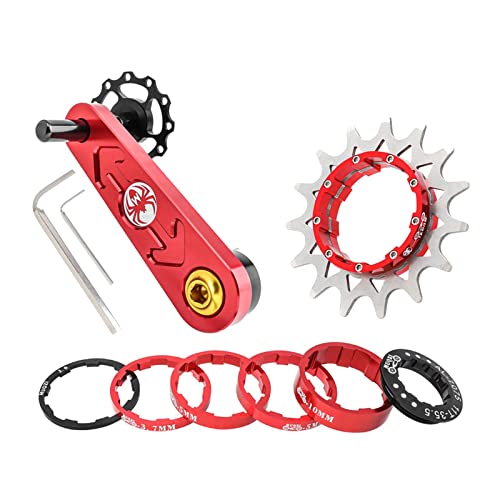 Garantisce una tensione perfetta alla tua catena per farti pedalare con meno sforzi, adatto per lunghe pedalate all'aperto.