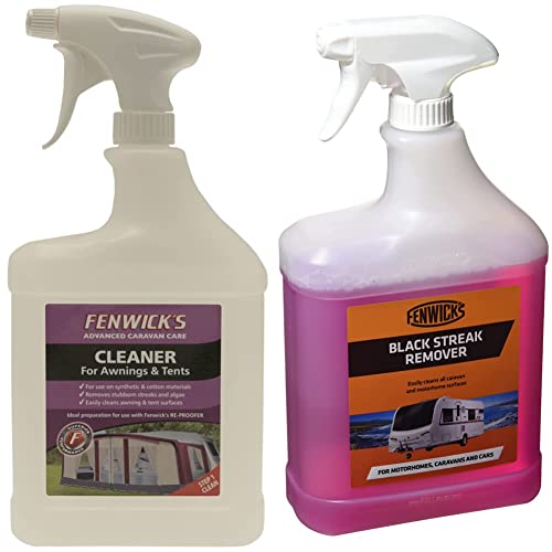 Fenwicks 1820 Awning Cleaner & 0038C Streak Remover, 1L Each