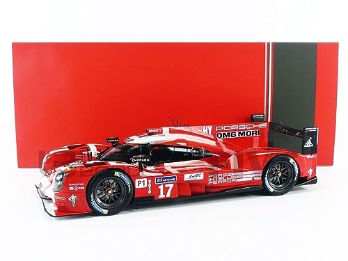 Voiture miniature Ixo collection miniature de salon design sport rouge et noir