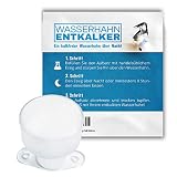 Wasserhahn Entkalker - Entkalken über Nacht mit handelsüblichem Essig / Kalk Entferner