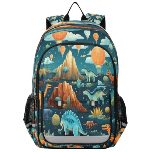 Sac à dos scolaire enfants bleu ciel en textile haute densité résistant