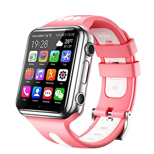 Smárt Wátch - Soleeanre Smárt Wátch - 4G GƤS wifi sím cárd men women Smártwátch Ándróíd 9.0 Whatsapp Góóglé Play Video Call Monitor trácker (Pink Quad core (1G-8G))