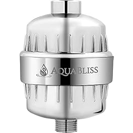 AquaBliss High Output Revitalizing Shower Filter – Reduces Dry Itchy Skin, Dandruff, Eczema, and Dramatically Improves The Condition of Your Skin, Hair and Nails – Chrome (SF100)