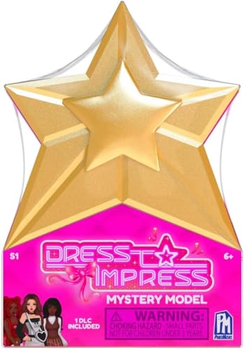 Dress to Impress Mystery Small Doll - Fashion Doll Set – Outfit Changing Playset for Girls Ages 4+