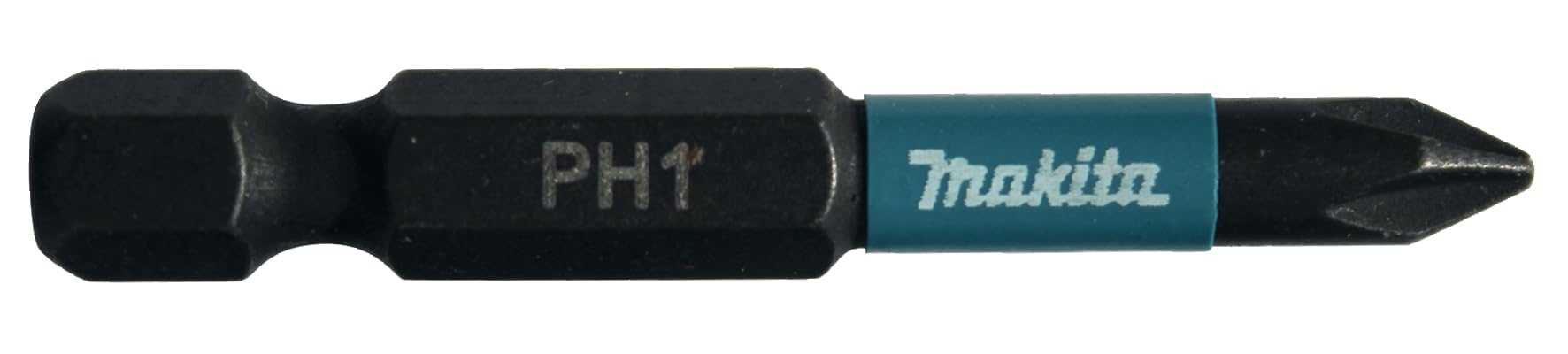 Makita Black B-63719 Impact Screw Bit Ph1 Size 1