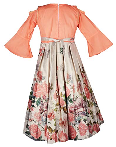 Image of My Lil Princess Kids Birthday Maxi Gown Frock Dress for Baby Girls