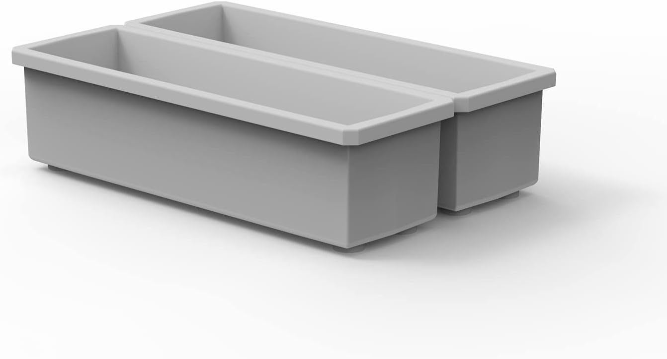 BUZBE 2 Customizable 1x3 Bins (1.6" x 5.5")