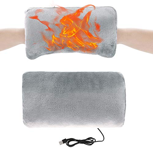 kowaku Almofada de Pelúcia Adulto Infantil Multifuncional Aquecedor de Mão USB Aquecedor de Inverno