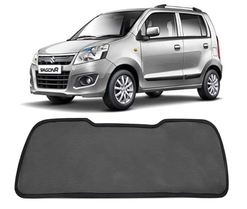Image of Autofact Dicky Curtain for Maruti Wagonr 2010-2018 | Custom Fit Rear Windshield Sunshade | UV & Heat Protection | Foldable Mesh | Privacy & Cooling Car Accessory
