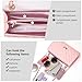DIUY Quilted Leather Crossbody Bags for Women Trendy Ladies Shoulder Purse Satchel HandBag with Chain Strap, pin'k