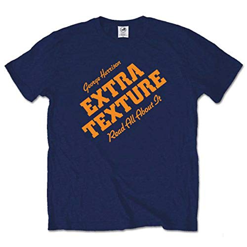 George Harrison T-Shirt Extra Texture Cadeau Idéal pour Fan des Beatles XL