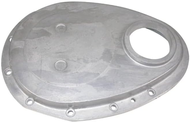 Racing Power Company R5282 Stamped Aluminum Timing Chain Cover for Small Block Chevy