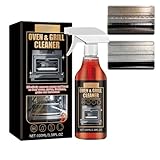 Oven Cleaner Heavy Duty Spray,100ml Heavy Duty Oven and Grill Cleaner for Kitchen,Microwave,Grill,Air Fryer,Cooktops & BBQ,Powerful Foam Cleaners & Grease Remover