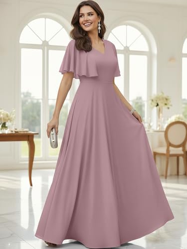 Image of KOH KOH Womens Long Elegant Bridesmaid Evening Cocktail Modest Maxi Dress