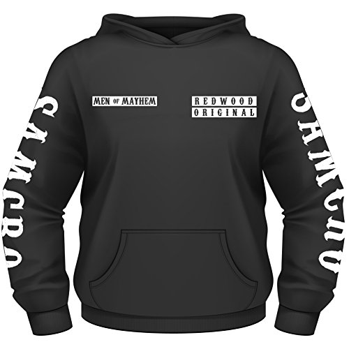 DPX-1 Sons of Anarchist Samcro Hommes Sweatshirt à Capuche Deluxe Hoodie (S - 3XL) (Small)