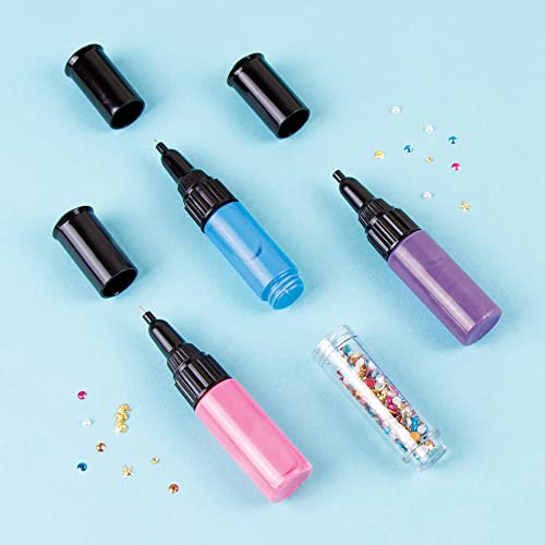 Juego de esmalte de uñas de sirena ideal para regalos para niñas creativas 6