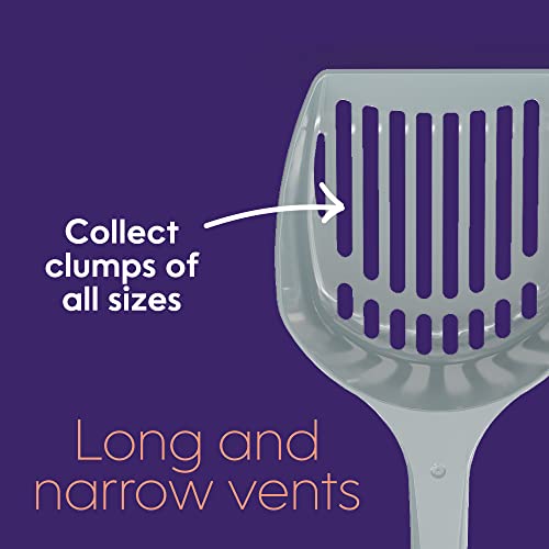 Litter Genie Cat Litter Scoop | for Your Cat Litter Box | Easy Scooping & Disposal | Grey