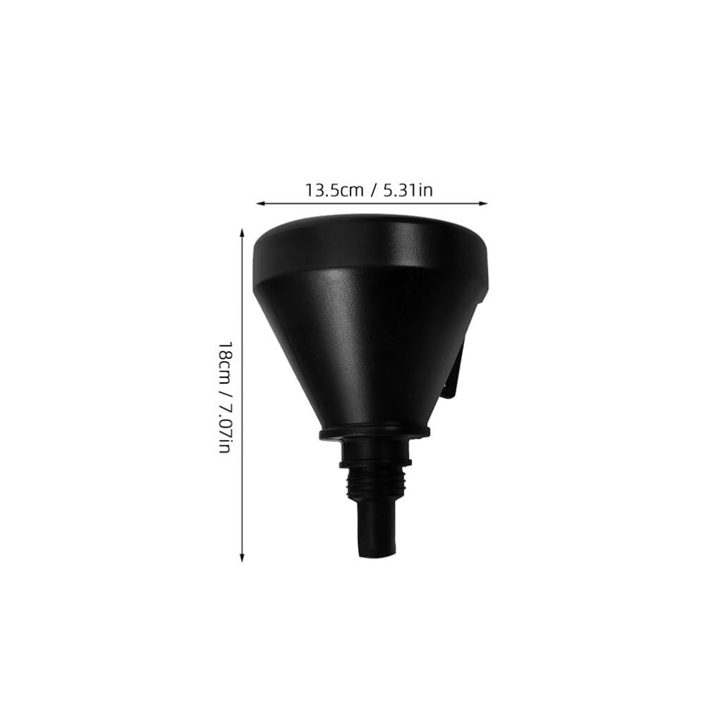 Gatuida 2piezas Embudo de Aceite de Boca Ancha con Filtro Integrado para Coches y Motocicletas Embudo Flexible para Repostar Aceite y Gasolina Rápidamente