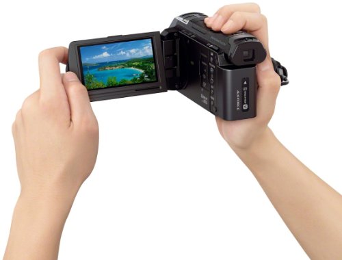 Sony HDR-PJ810 PJ-Serie Premium-Modell Camcorder (Full HD, 24,5 Megapixel, Sony G-Optik mit 12 fach Zoom, HDMI) schwarz