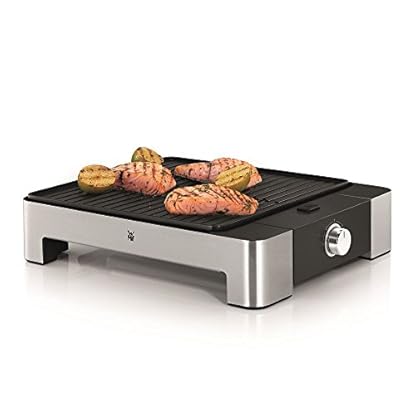 WMF Lono Tischgrill Quadro, Indoor Grill, Elektrogrill klein mit kompakter Grillfläche, spülmaschinenfest, 1250 W – Bild 7