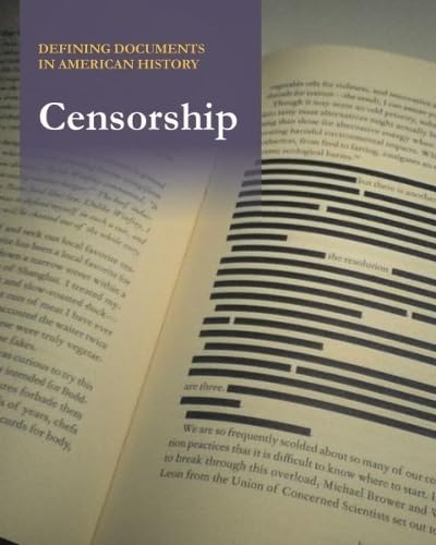 Defining Documents in American History: Censorship: Print Purchase Includes Free Online Access      Hardcover – August 31, 2025
