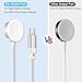 𝟐𝟎𝟐𝟓 𝐔𝐩𝐠𝐫𝐚𝐝𝐞𝐝 for Apple Watch Charger,[USB A/C Dual Port Cable][Portable Travel Essentials]Compatible With iPhone 16/15,Magnetic Wireless Charging for iWatch Series Ultra 2/SE 2/10~1,[4FT]