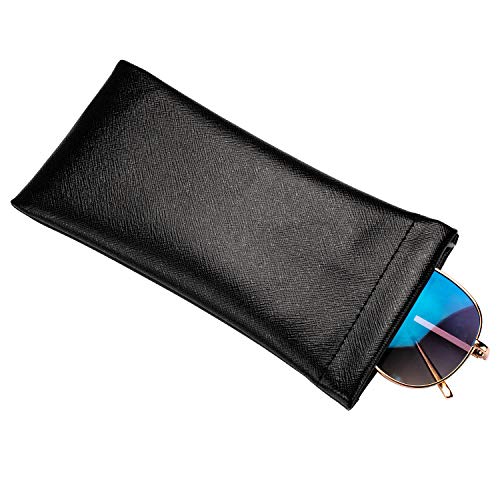 Étuis à lunettes noirs haute protection avec microfibres - 3
