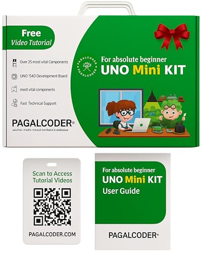 Image of UNO MINI KIT for Ultimate Beginners | with UNO SMD Development Board | with Free Video Course Inside | Best Kit for Learning Basic Coding Skills