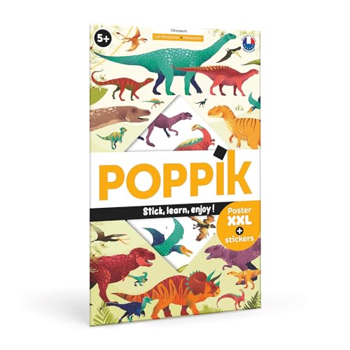 POPPIK - Lernposter & Sticker Dinosaurier