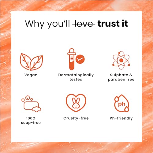 Image of Foxtale Super Glow Detan Face Wash with Vitamin C & Papaya enzyme, Tan Removal, Brightens & Reduces Pigmentation, Gentle Exfoliation | Face Wash for Men & Women | All Skin Types - 50ml