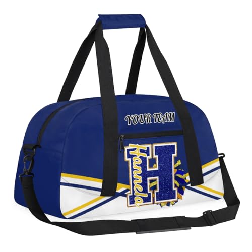 Personalized Cheerleader Bag Dance Bag for Girl, Overnight Duffel Bags Cheerleader for Kids Personalized Sport Gym Bag, Gymnastics Duffel Bag -Glittle Cheerleading Gifts3